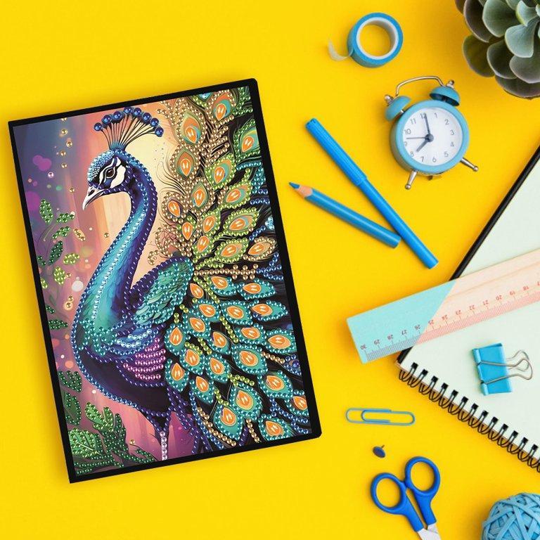 Radiant Peacock Notebook-Special-DiamondArt.ca