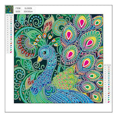 Peacock-25x25cm-Special-DiamondArt.ca