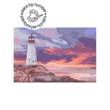 PAINT-BY-NUMBER Peggy's Cove-35x50cm-Paint-by-Number-DiamondArt.ca