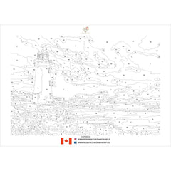 PAINT-BY-NUMBER Peggy's Cove-35x50cm-Paint-by-Number-DiamondArt.ca