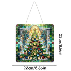 Radiant Christmas Tree Wall Hanging-Special-DiamondArt.ca