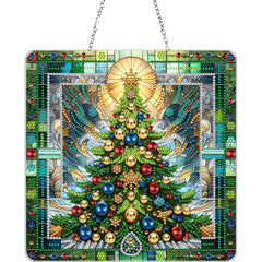 Radiant Christmas Tree Wall Hanging-Special-DiamondArt.ca