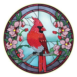 Red Cardinal Tabletop Decoration-Red Cardinal-DiamondArt.ca