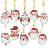 Kit porte-clés Père Noël (10 pièces)