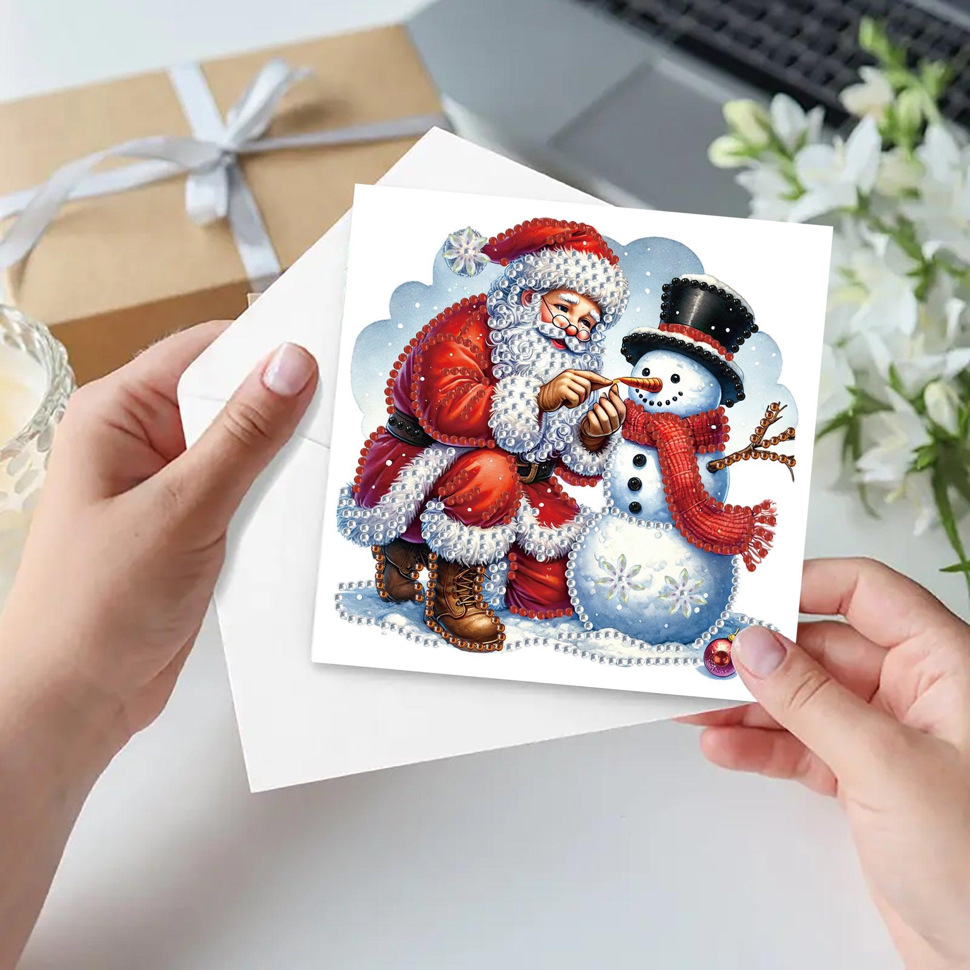 Santa’s Magic Christmas Card Set (6 Pack)-Special-DiamondArt.ca
