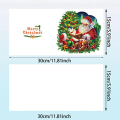 Santa’s Magic Christmas Card Set (6 Pack)-Special-DiamondArt.ca