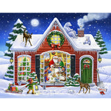 Santa's House by Rose Mary Berlin