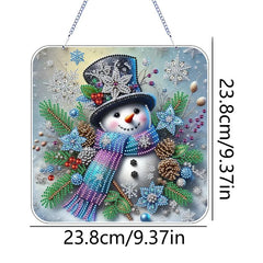 Snowy Smiles Wall Hanging-Special-DiamondArt.ca
