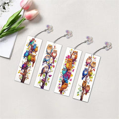 Sparkle Owls Bookmark Set-Special-DiamondArt.ca