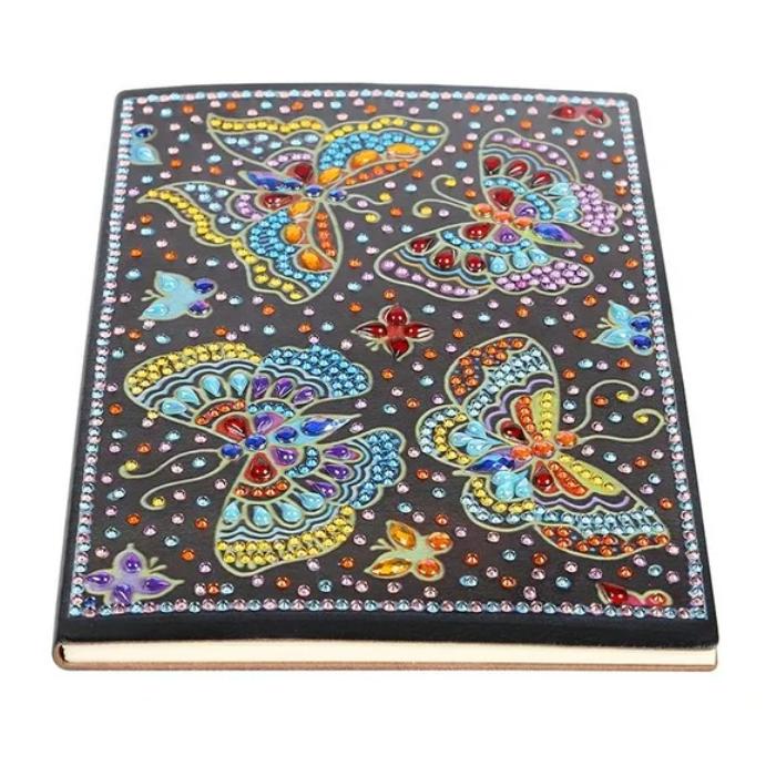 Sparkle Butterflies Notebook-Special-DiamondArt.ca