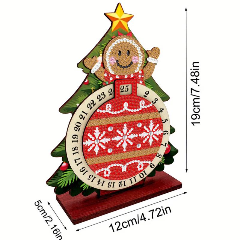 Sparkle & Spice Gingerbread Christmas Countdown Calendar-Special-DiamondArt.ca