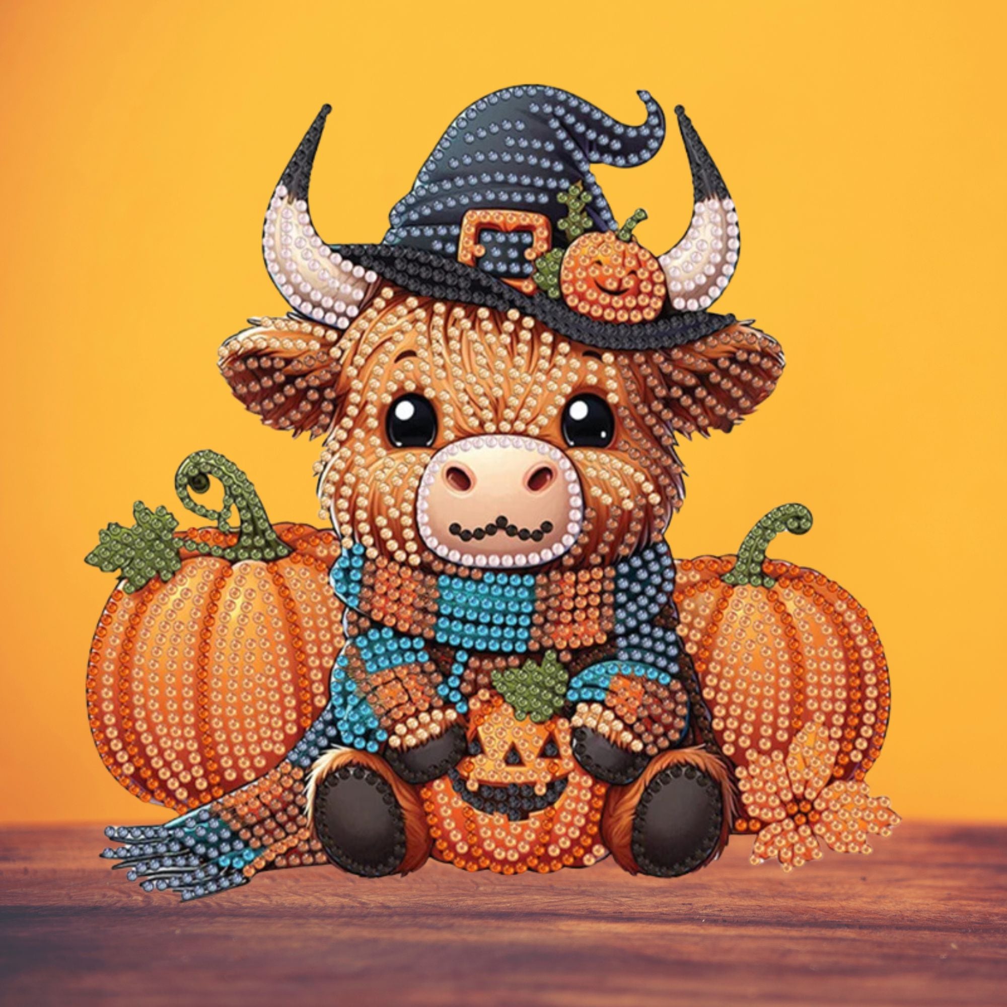 Spooky Moo Tabletop Decoration-Special-DiamondArt.ca