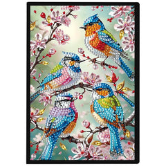 Spring Songbirds Notebook-Special-DiamondArt.ca