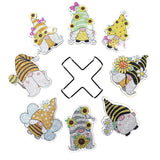 Sunflower Gnomes Coaster Set (8 pieces)-Special-DiamondArt.ca