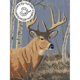 PAINT-BY-NUMBER Sunlit Whitetail by Jeff Hoff