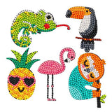 Tropical Animals Sticker Kit