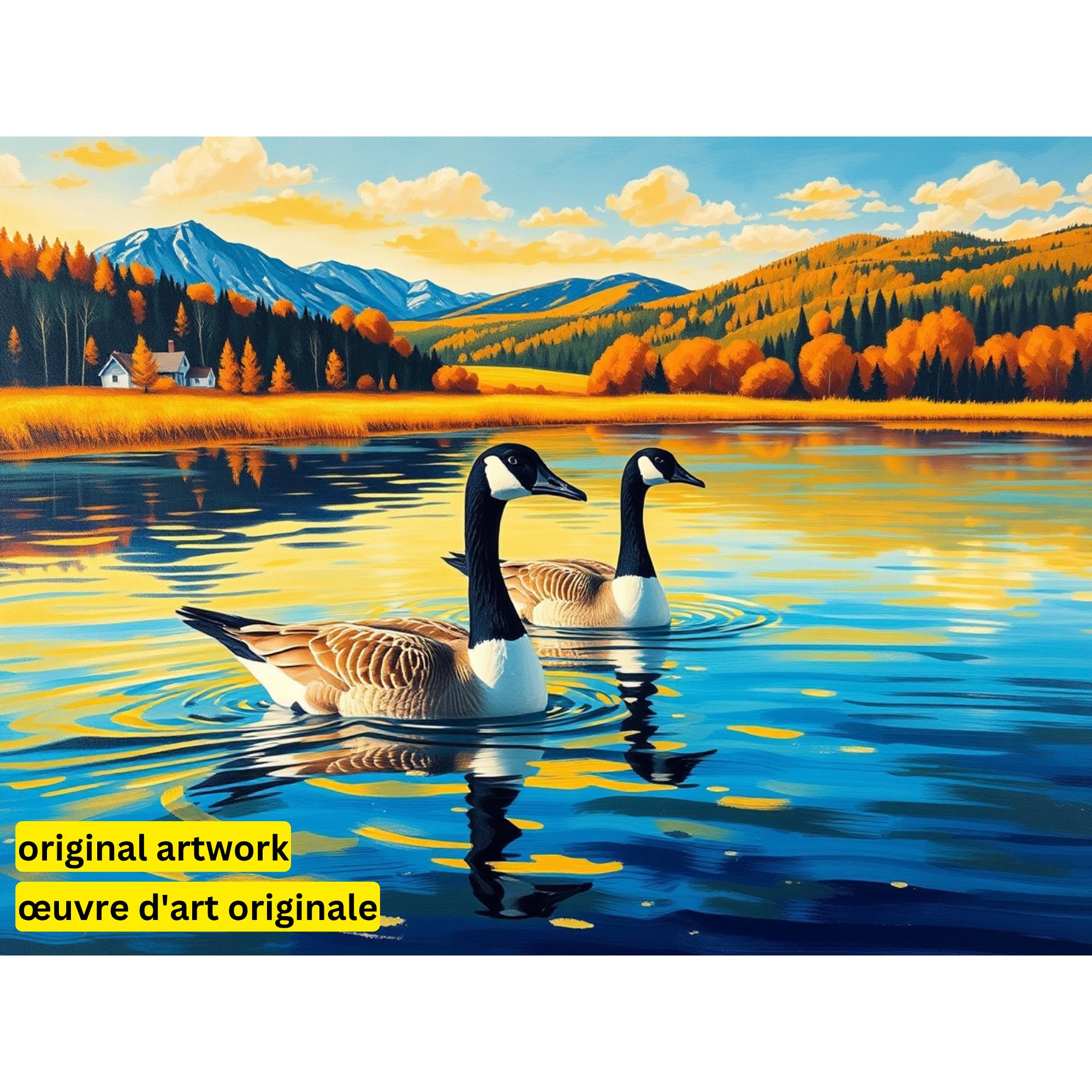 Twin Travelers by Tommy Clay-30x40cm-Round-DiamondArt.ca