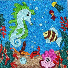 Underwater Adventure Kid's Kit-17x17cm-Special-DiamondArt.ca