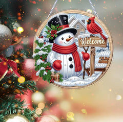 Winter Greetings Wall Hanging-Special-DiamondArt.ca