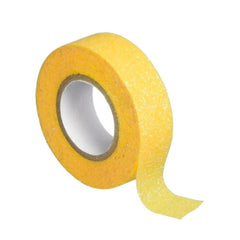 Yellow Glitter Washi Tape (1 Roll)-1 Roll-DiamondArt.ca