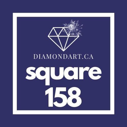 Square Diamonds (500 Diamonds)-500 diamonds (3 grams)-158-DiamondArt.ca