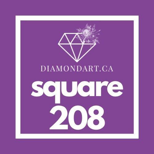 Square Diamonds (500 Diamonds)-500 diamonds (3 grams)-208-DiamondArt.ca