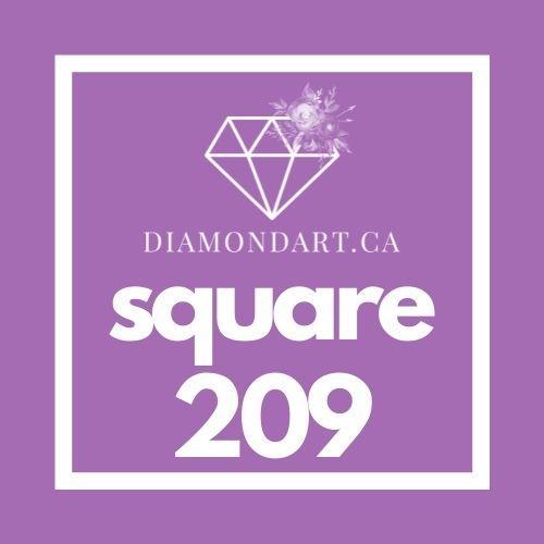 Square Diamonds (500 Diamonds)-500 diamonds (3 grams)-209-DiamondArt.ca