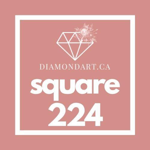Square Diamonds (500 Diamonds)-500 diamonds (3 grams)-224-DiamondArt.ca