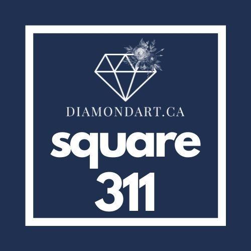 Square Diamonds (500 Diamonds)-500 diamonds (3 grams)-311-DiamondArt.ca