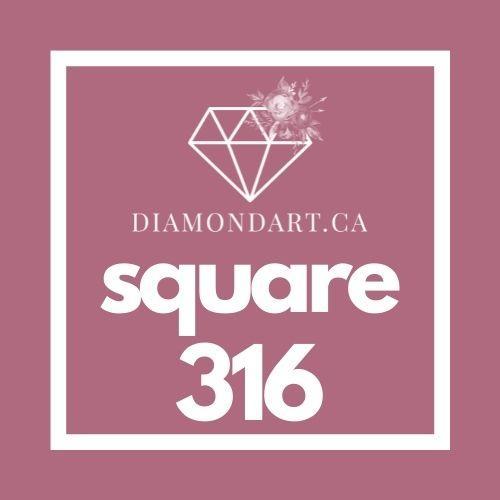 Square Diamonds (500 Diamonds)-500 diamonds (3 grams)-316-DiamondArt.ca