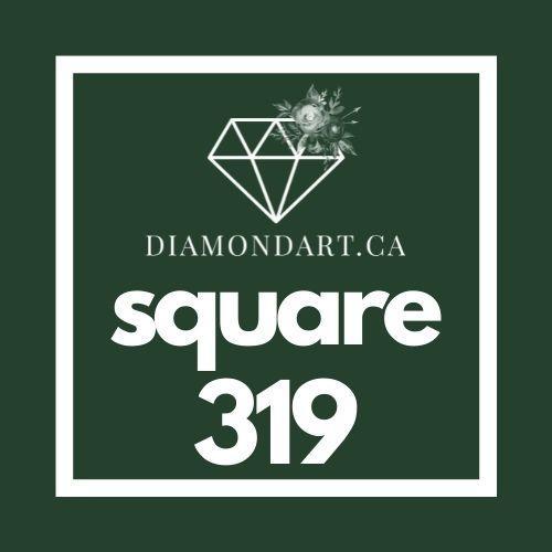 Square Diamonds (500 Diamonds)-500 diamonds (3 grams)-319-DiamondArt.ca