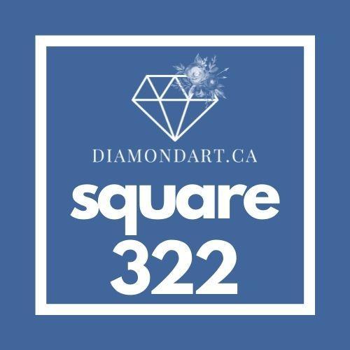 Square Diamonds (500 Diamonds)-500 diamonds (3 grams)-322-DiamondArt.ca