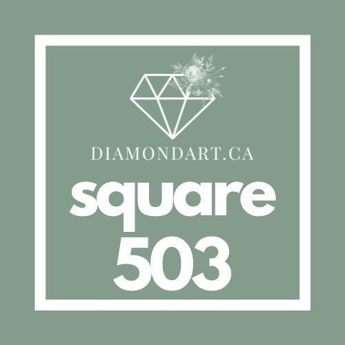 Square Diamonds (500 Diamonds)-500 diamonds (3 grams)-503-DiamondArt.ca