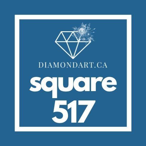 Square Diamonds (500 Diamonds)-500 diamonds (3 grams)-517-DiamondArt.ca
