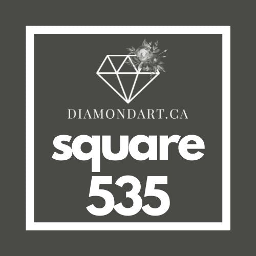 Square Diamonds (500 Diamonds)-500 diamonds (3 grams)-535-DiamondArt.ca