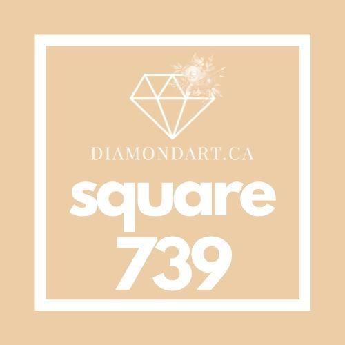 Square Diamonds (500 Diamonds)-500 diamonds (3 grams)-739-DiamondArt.ca