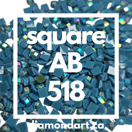 Square AB Diamonds (400 Diamonds)-400 diamonds (2.5 grams)-518-DiamondArt.ca