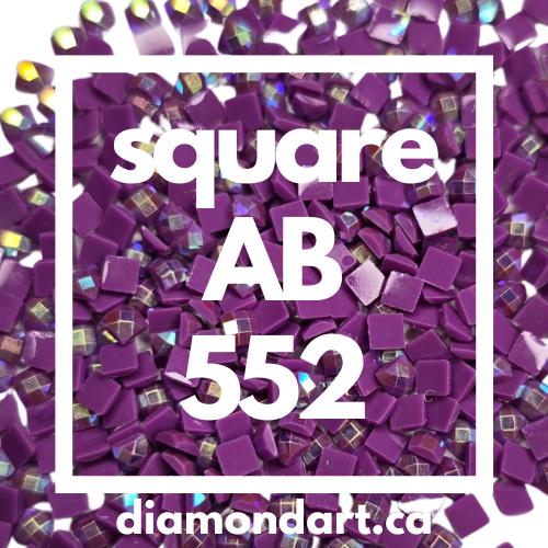 Square AB Diamonds (400 Diamonds)-400 diamonds (2.5 grams)-552-DiamondArt.ca