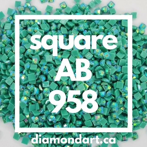 Square AB Diamonds (400 Diamonds)-400 diamonds (2.5 grams)-958-DiamondArt.ca