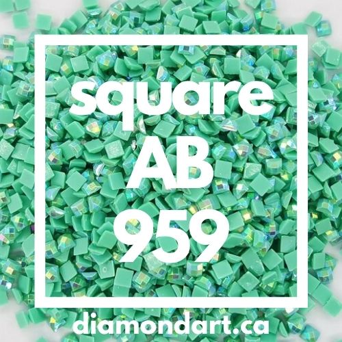 Square AB Diamonds (400 Diamonds)-400 diamonds (2.5 grams)-959-DiamondArt.ca