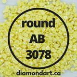 Round AB Diamonds DMC 100 - 5200-150 diamonds (1 gram)-3078-DiamondArt.ca