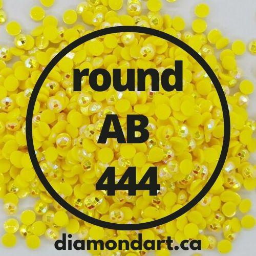 Round AB Diamonds DMC 100 - 5200-150 diamonds (1 gram)-444-DiamondArt.ca