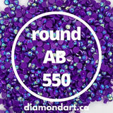Round AB Diamonds DMC 100 - 5200-150 diamonds (1 gram)-550-DiamondArt.ca