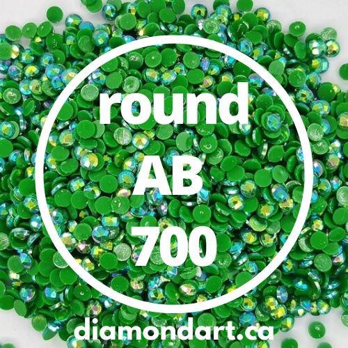 Round AB Diamonds DMC 100 - 5200-150 diamonds (1 gram)-700-DiamondArt.ca