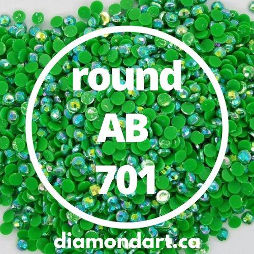 Round AB Diamonds DMC 100 - 5200-150 diamonds (1 gram)-701-DiamondArt.ca