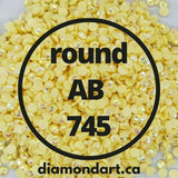 Round AB Diamonds DMC 100 - 5200-150 diamonds (1 gram)-745-DiamondArt.ca