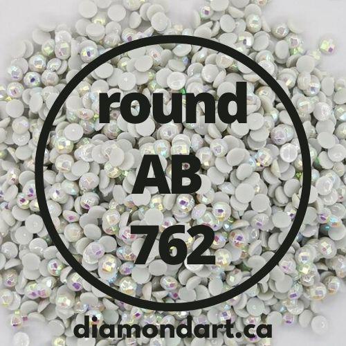 Round AB Diamonds DMC 100 - 5200-150 diamonds (1 gram)-762-DiamondArt.ca