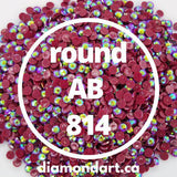 Round AB Diamonds DMC 100 - 5200-150 diamonds (1 gram)-814-DiamondArt.ca