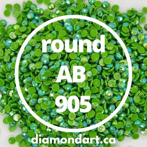 Round AB Diamonds DMC 100 - 5200-150 diamonds (1 gram)-905-DiamondArt.ca
