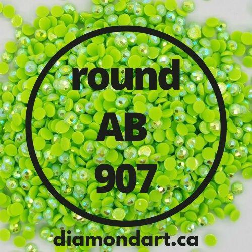 Round AB Diamonds DMC 100 - 5200-150 diamonds (1 gram)-907-DiamondArt.ca